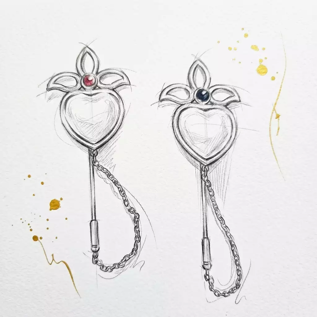 Heart Pins