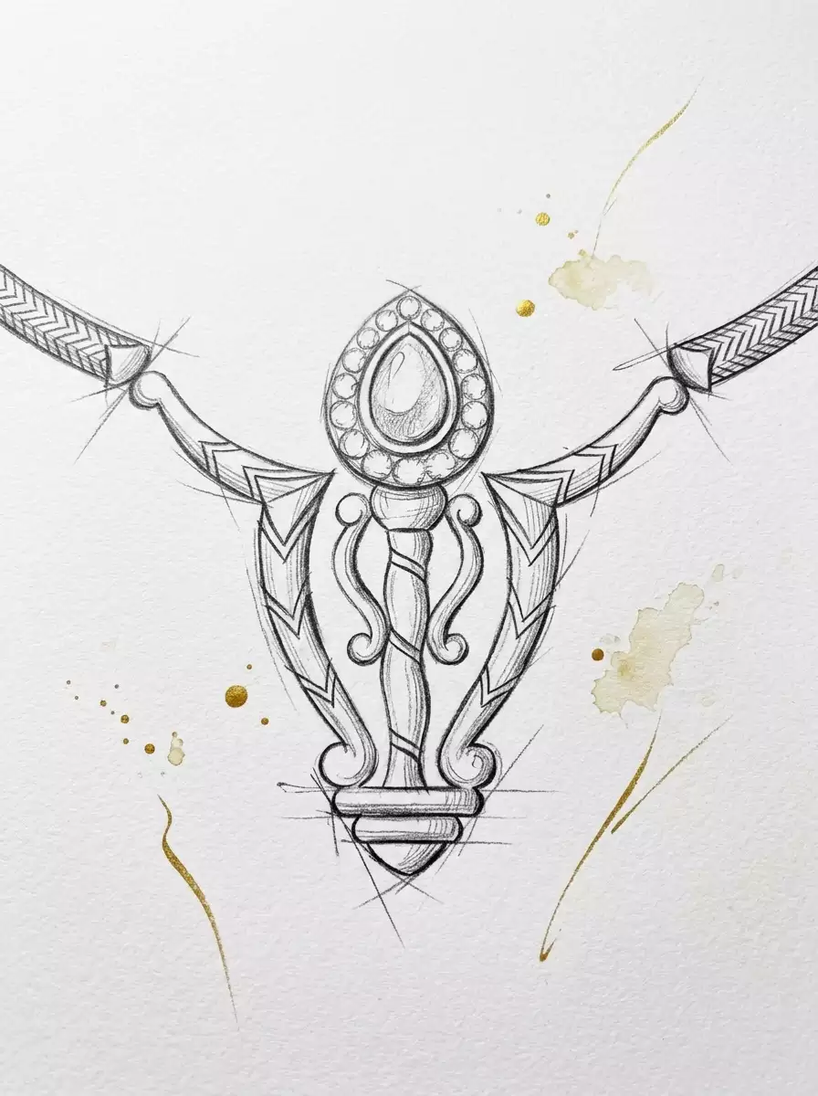 Chevron Pendant