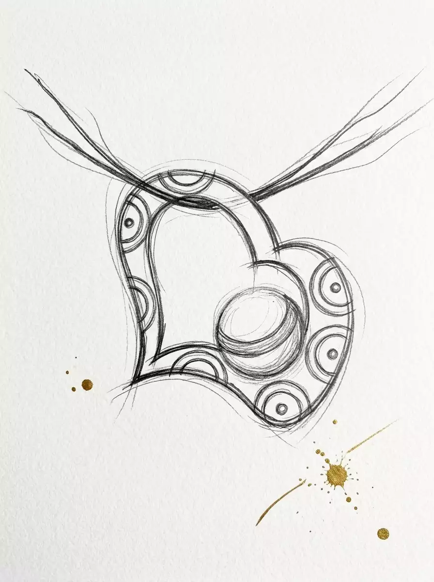 Circled Heart