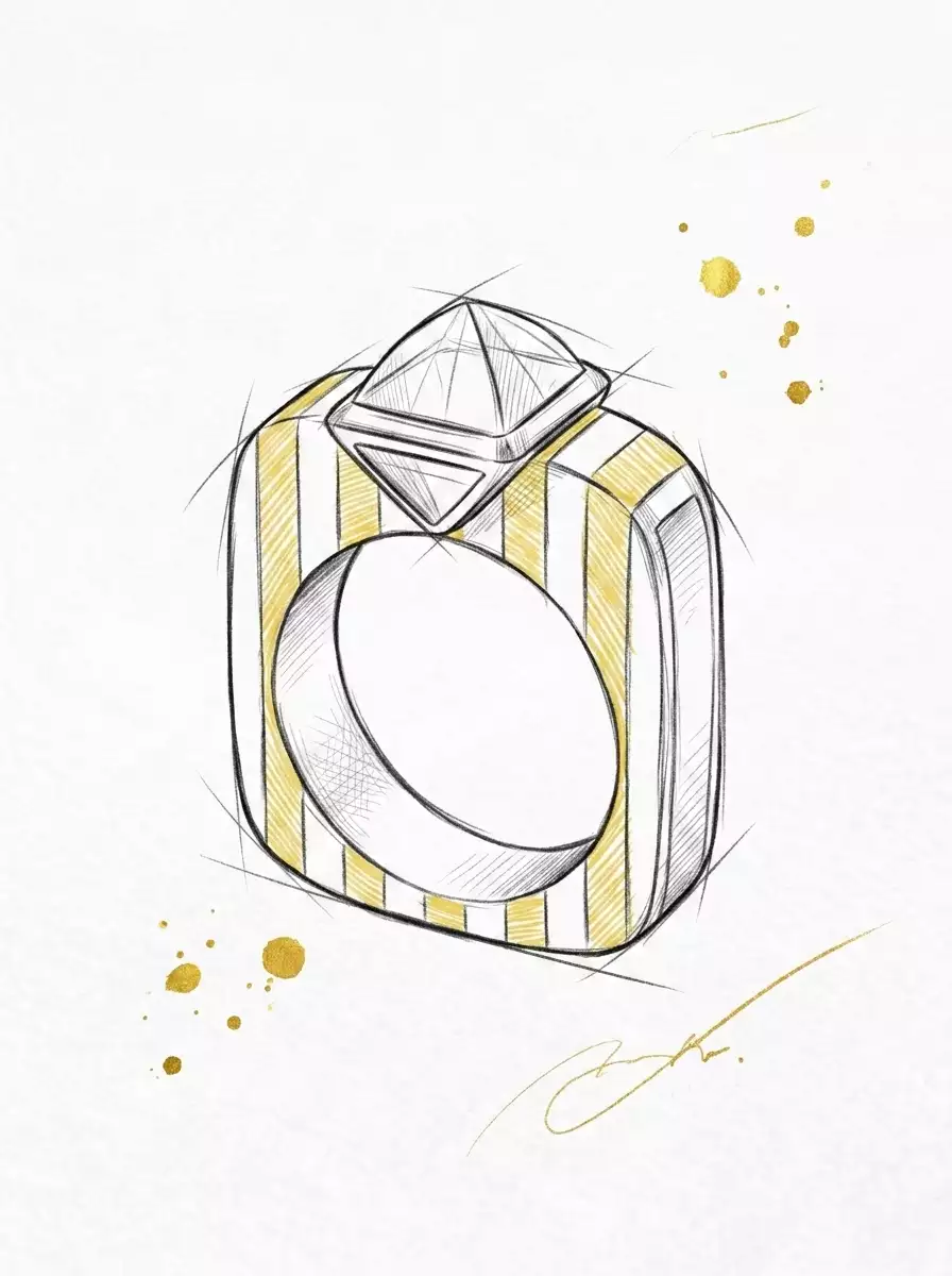 Fluted Square