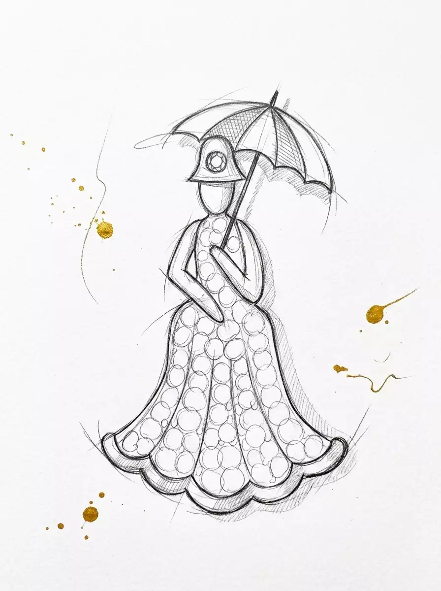 Parasol Lady