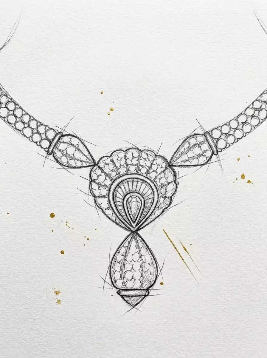 Scalloped Drop