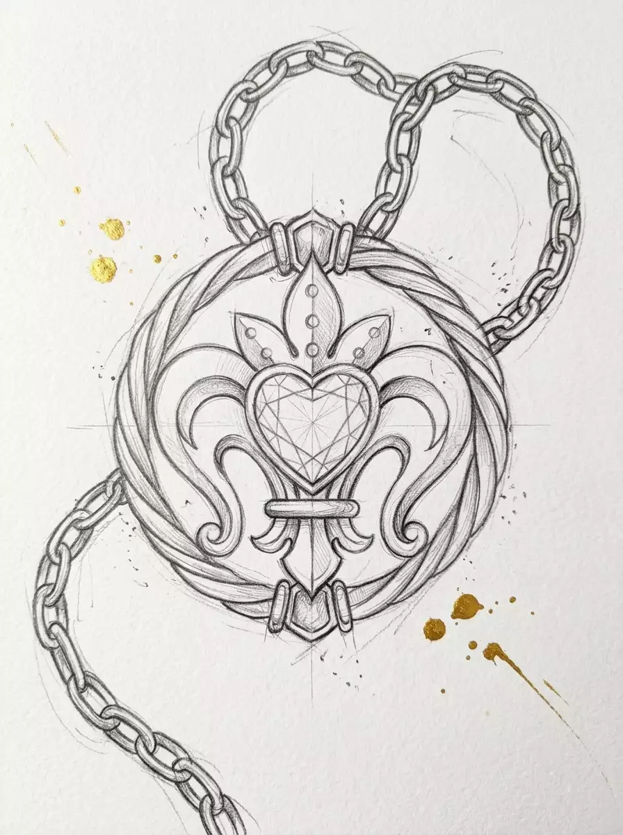 Roped Medallion