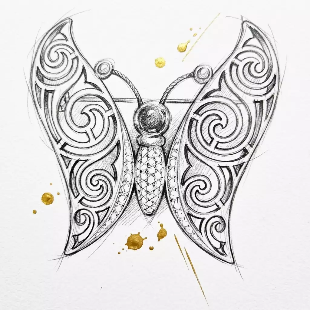 Spiral Butterfly